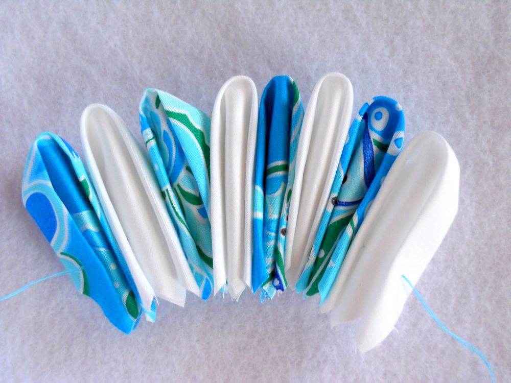 7 Floare Kanzashi