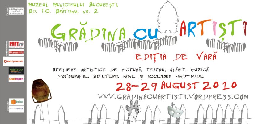 Plimbare de weekend în GRĂDINA CU ARTIŞTI