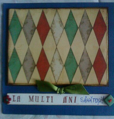 Felicitare scrap pentru EL