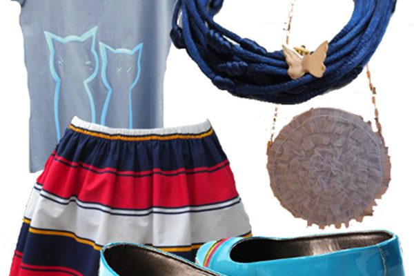 Blue touches blue