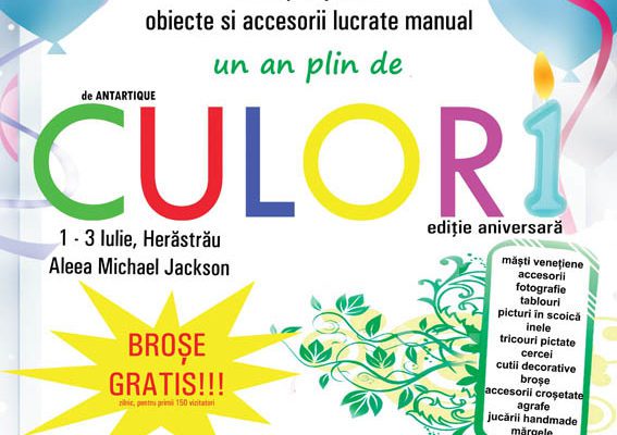 Culori – ediția aniversară!