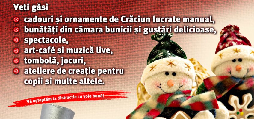 Bazar de Craciun, la Cluj!