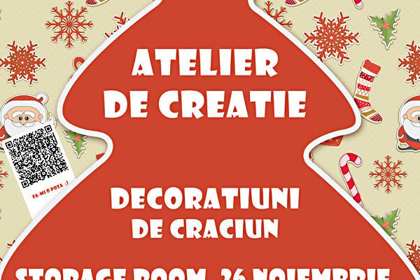 Creative Workshop #2 – Decorațiuni de Crăciun