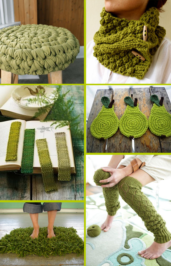 accesorii handmade verde crosetat accesorii handmade verde crosetat