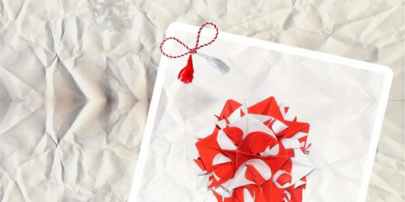 Atelier de origami – mărțișoare din hârtie pliată