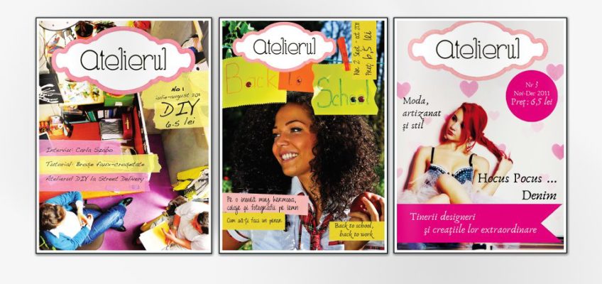 Mărţişor + Revista Atelierul format print= LOVE