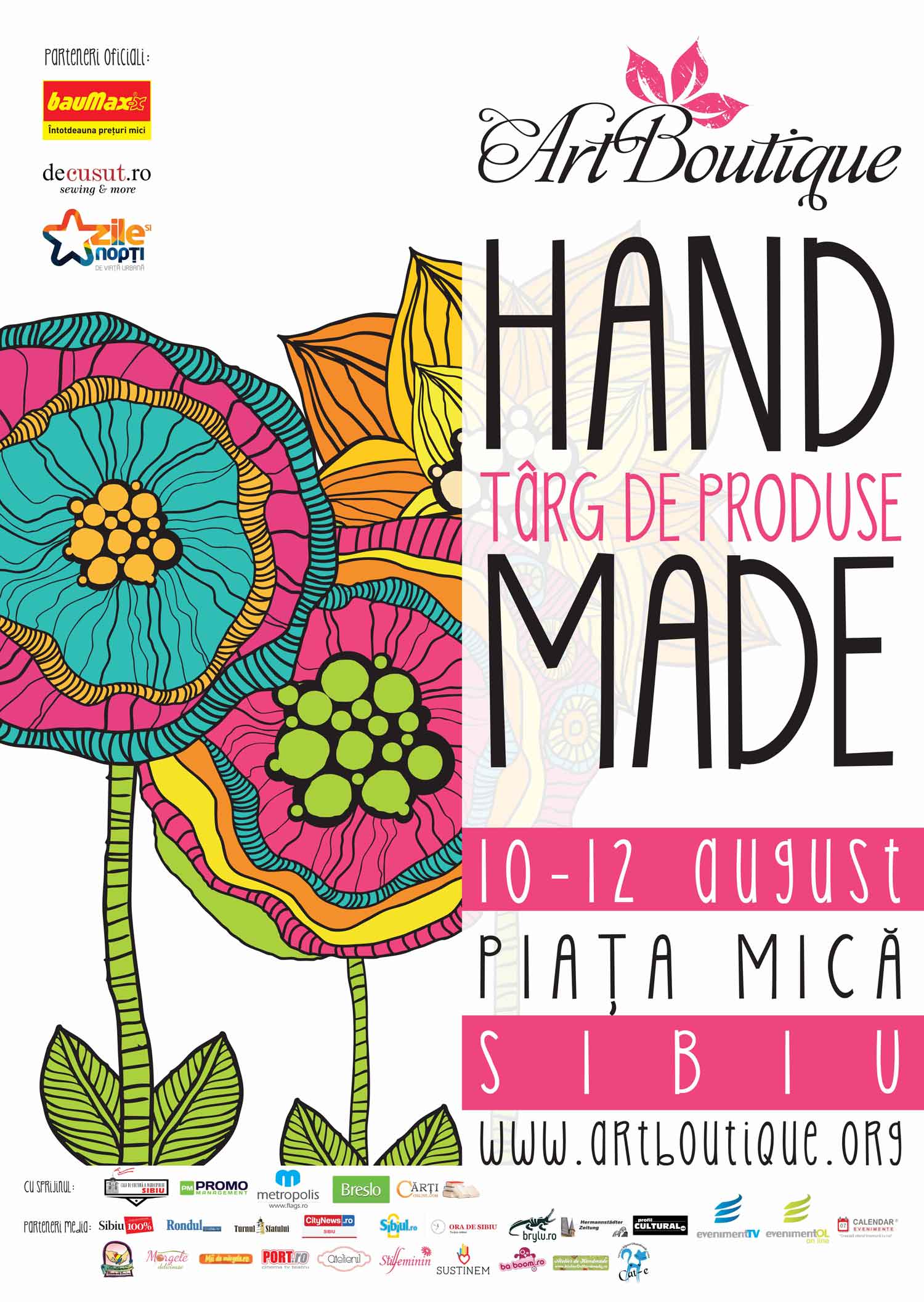 Hand-made-uri de vară la ArtBoutique