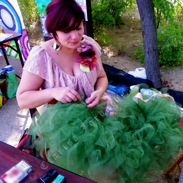 atelier tutu-uri Gradina cu Artisti 2011