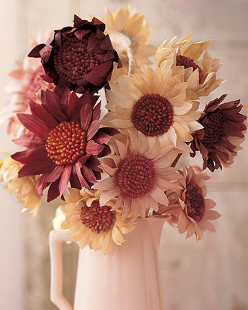 corn sunflower by martha stewart