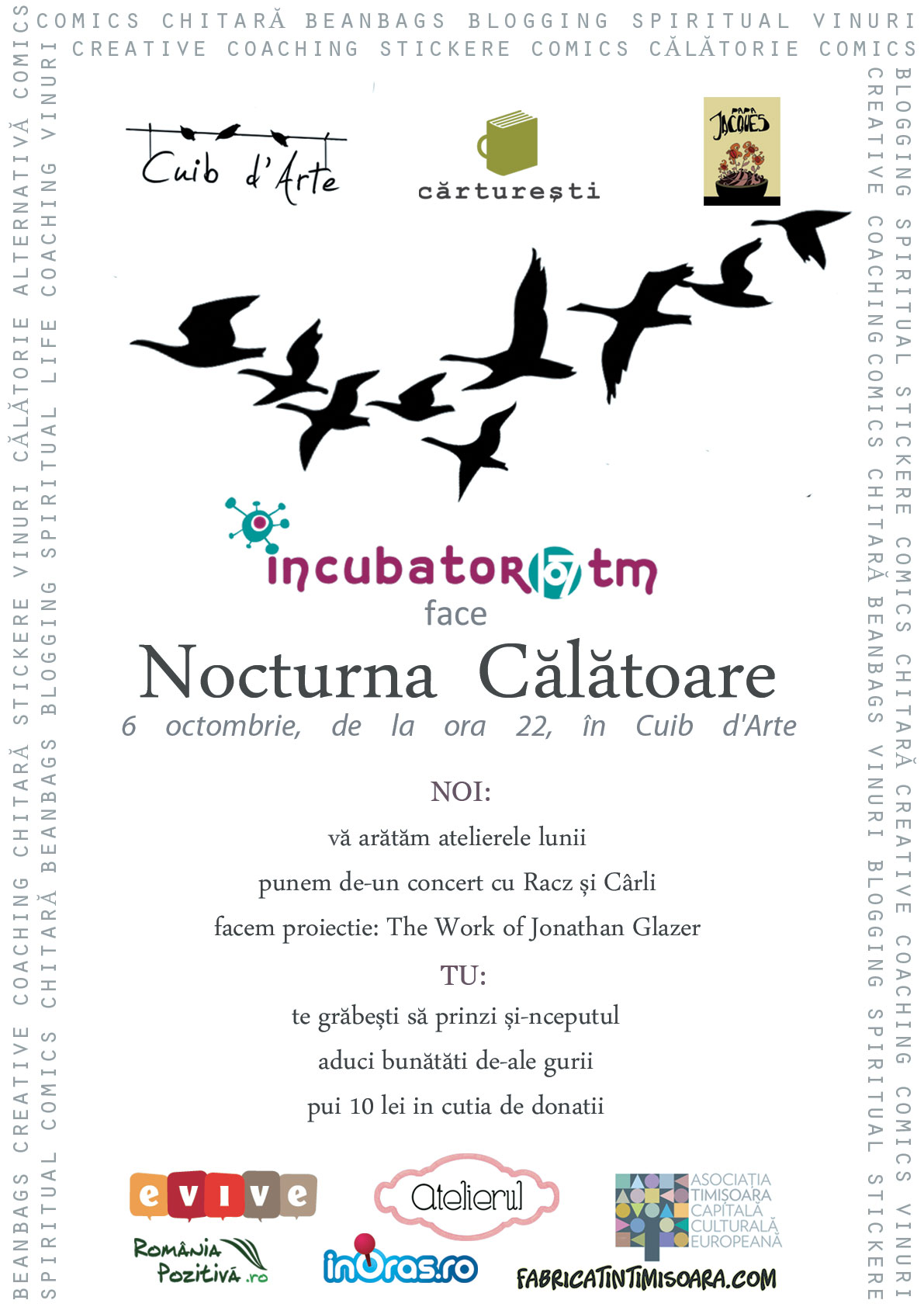 Nocturna călătoare din Timişoara!