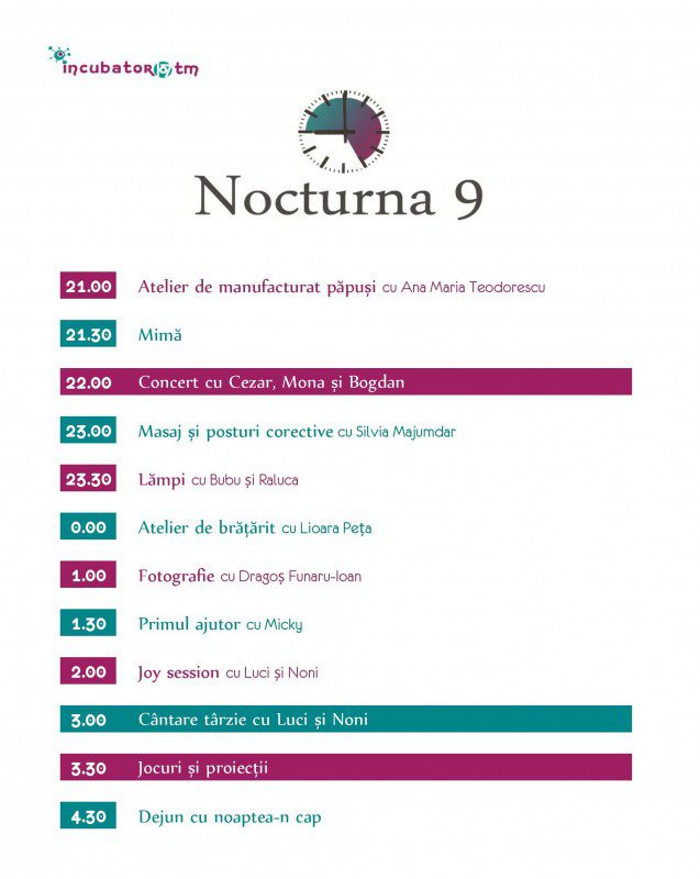 Program Nocturna 9