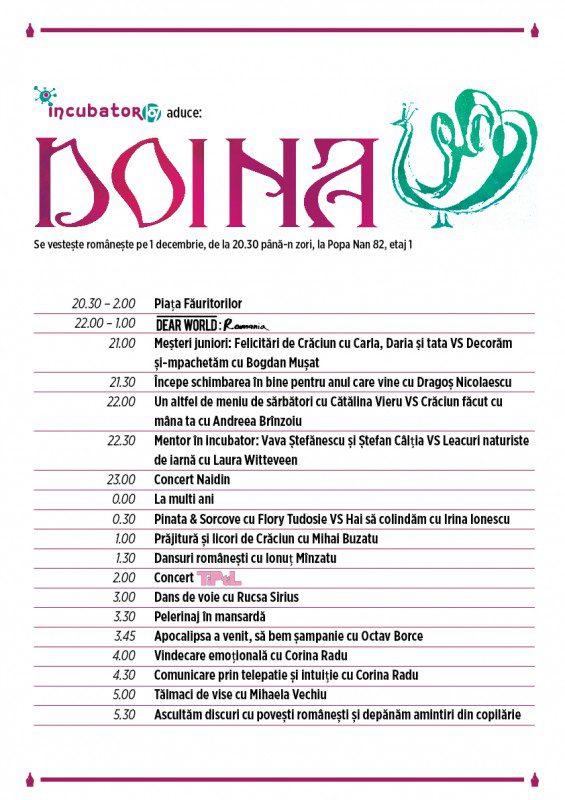Program Doina