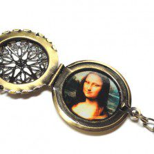 Iconul Mona Lisei în handmade