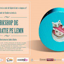 Workshop de ilustrație pe lemn