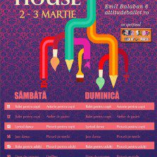 Open House la Attitude Ballet Studio & Art School