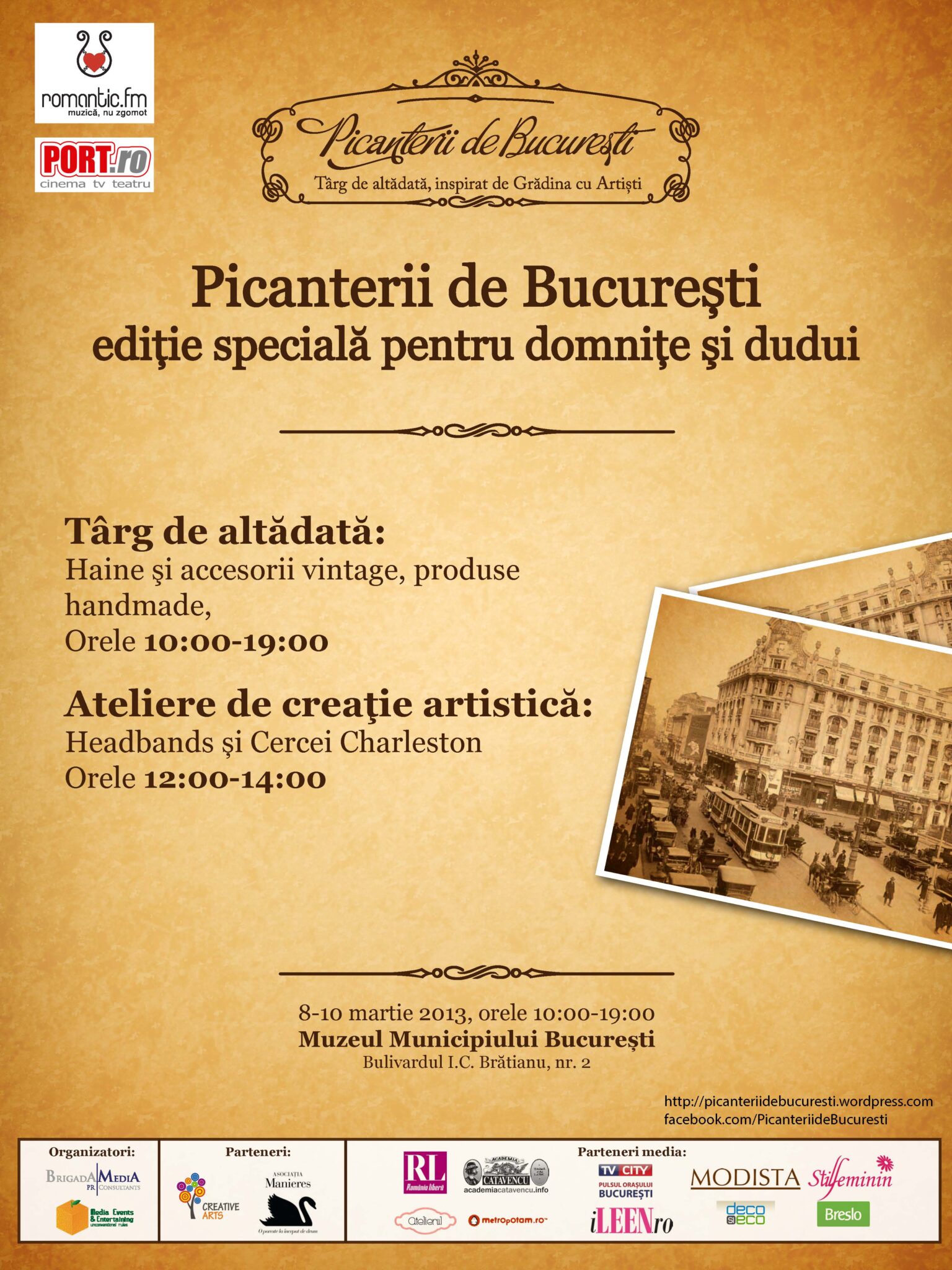 Afis Picanterii de Bucuresti_martie