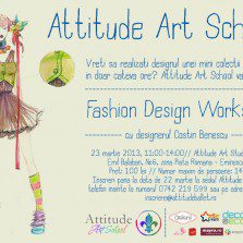 Fashion Design Workshop la Attitude Art School
