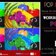 Workshop de pictură Pop Art – Pop up your day!
