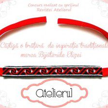 Câştigă o brățară cu motive tradiţionale de la Bijuteriile Elizei.
