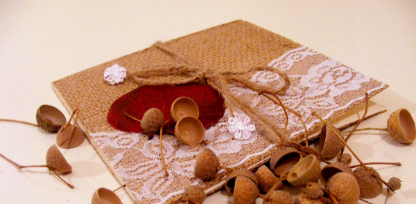 Divin feminin Invitatie rustica chic