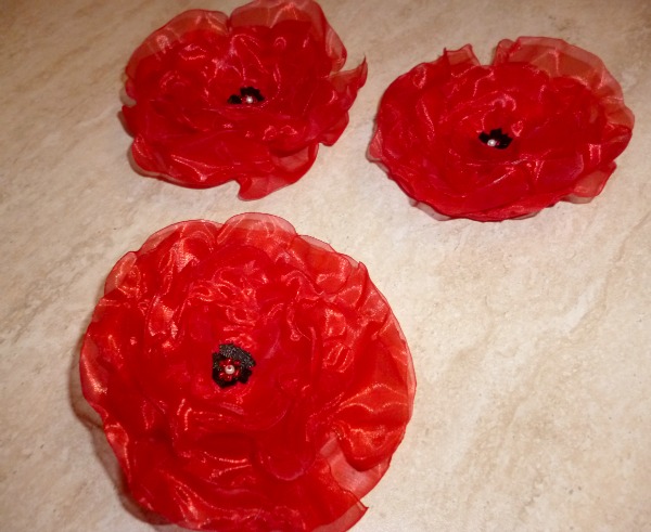 flori organza
