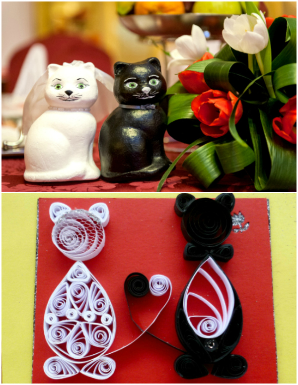 pisicute handmade nunta