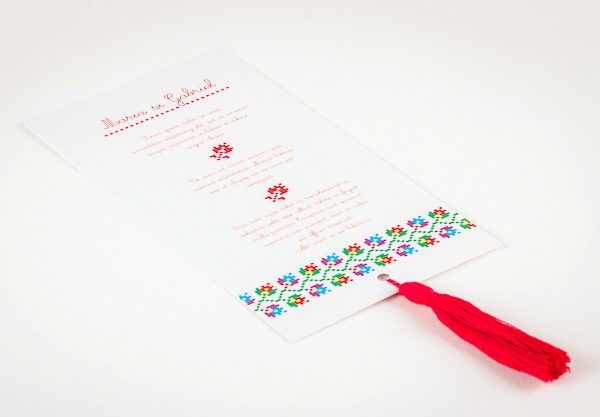 set the date invitatie traditionala