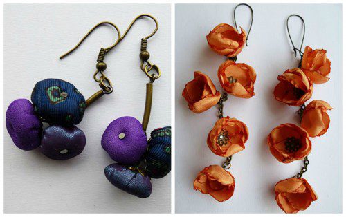 "Joyfull earrings" și "Spring Mood Earrings", by Mocanu.