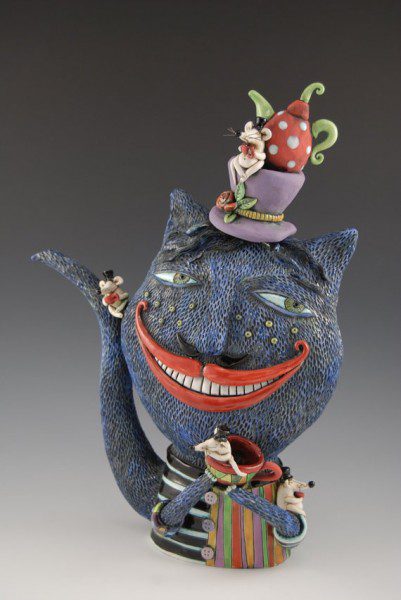 Ceainic "Cheshire Cat"