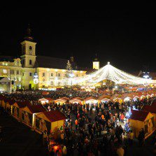 Weekendul românesc al Târgului de Crăciun din Sibiu
