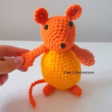 Tutorial: Șoricel croșetat