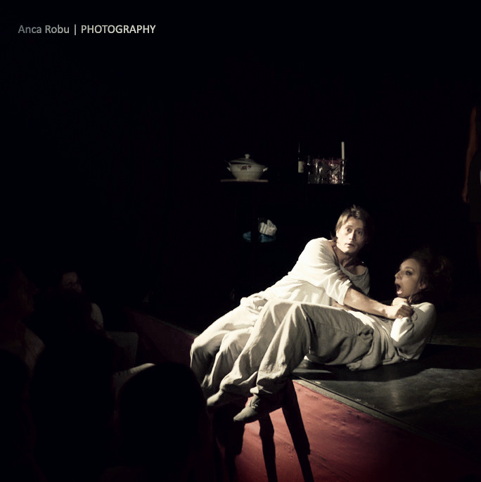 Marius Manole, Ilinca Manolache in spectacolul Masculin-Feminin