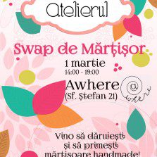 Pe 1 martie organizăm Primul Swap live de Mărţişor!