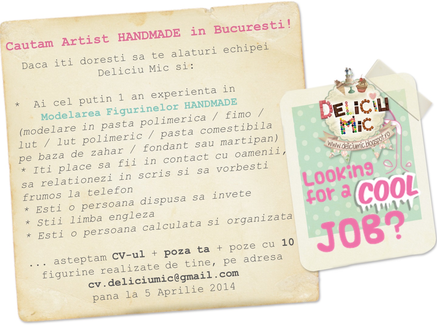 Deliciu_Mic_Angajeaza_Artist_Handmade_Bucuresti