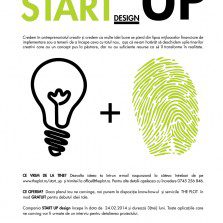 START UP design. Concurs de proiecte – design de obiect