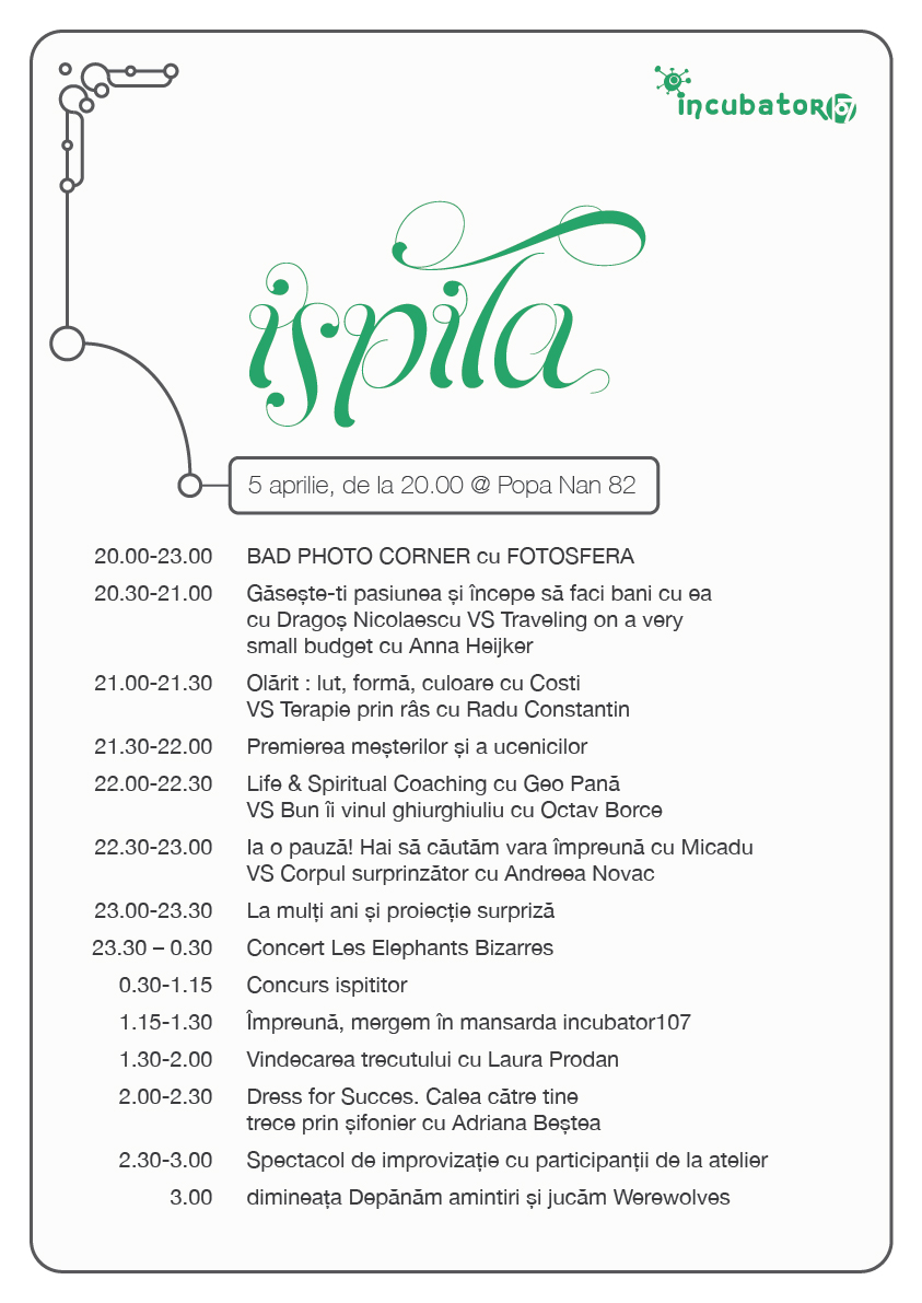 ISPITA - desfasurator eveniment incubator107