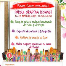 Floriile se sărbătoresc în Grădina cu Artişti