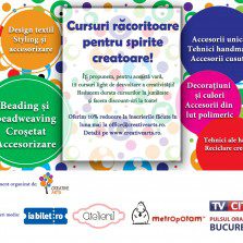 Cursuri răcoritoare pentru spirite creatoare!