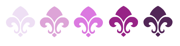 radiant orchid color palette