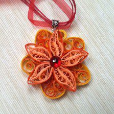 Bijuterii realizate prin tehnica quilling