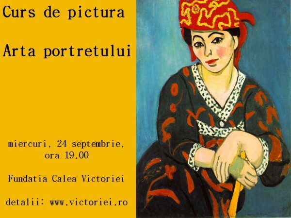 afis curs portret
