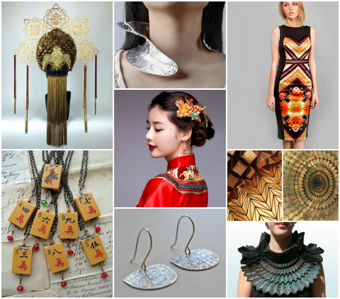 Colaj inspiratie asiatica