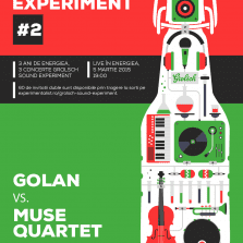 Seria de concerte Grolsch Sound Experiment continuă cu Golan & Muse Quartet