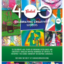 Grolsch celebrează 400 de ani de creativitate