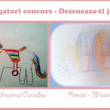 Câștigătorii concursului Desenează jucăria!