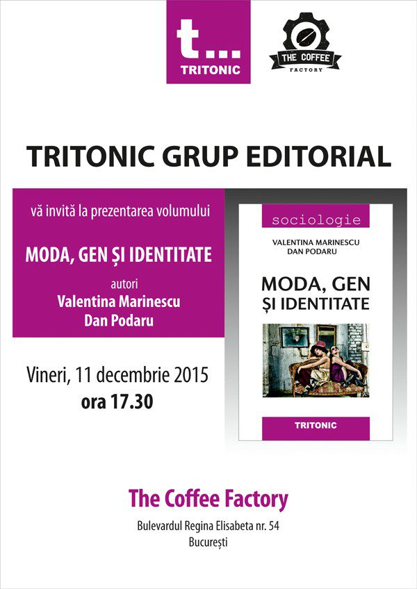 Invitatie eveniment lansare_Moda, gen si identitate