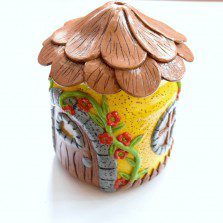 DIY candelă – căsuţa din poveşti