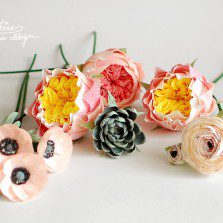 Christine Paper design – alternative bridal bouquets & creative wedding details