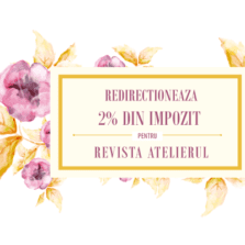2% din impozit pentru Revista Atelierul