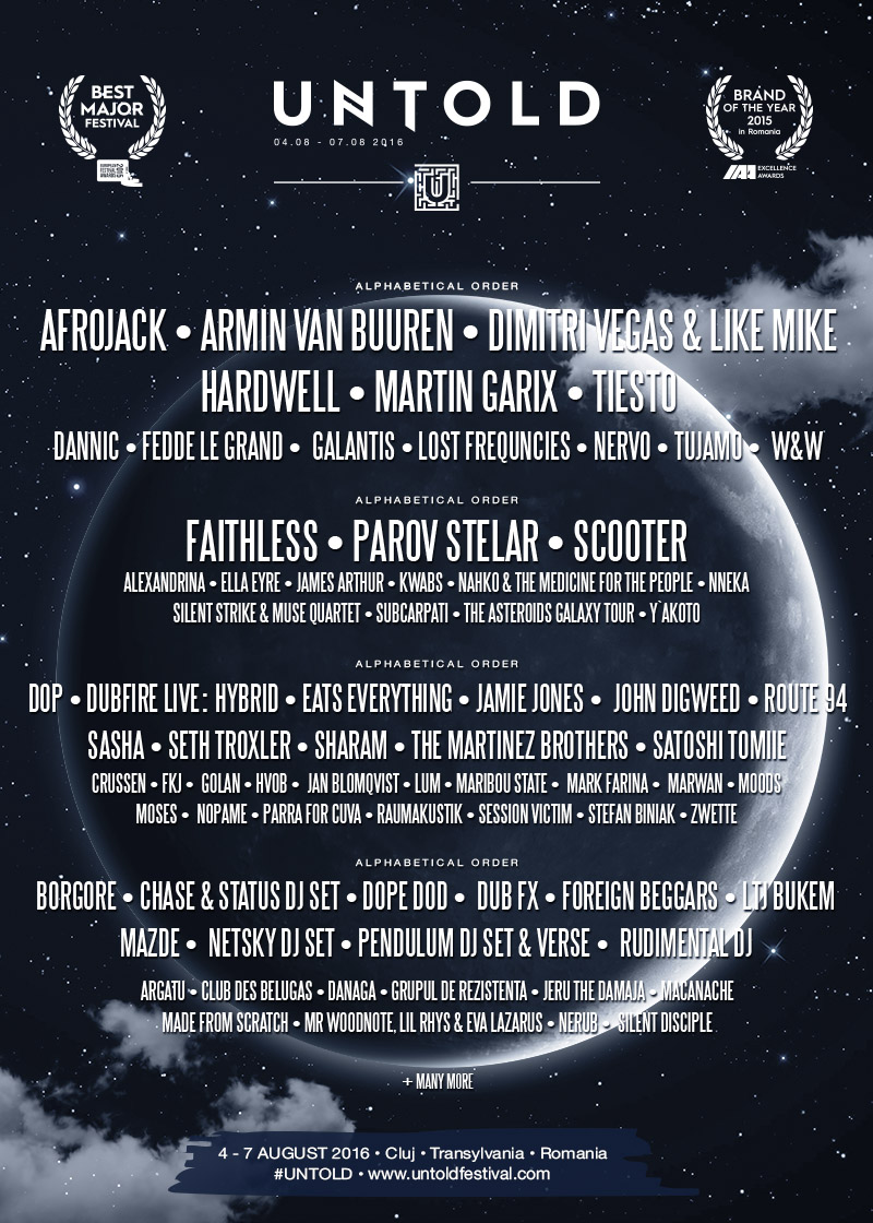 UNTOLD 2016